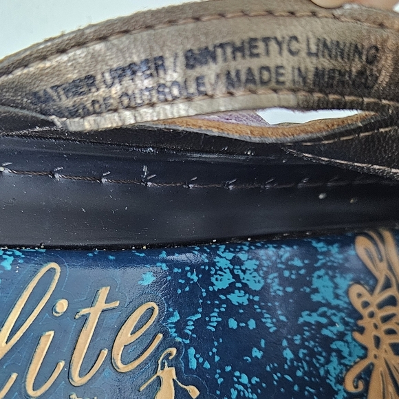 Elite By Corkys Rock Colorful Leather Slip On Shoes 7 - Picture 7 of 10